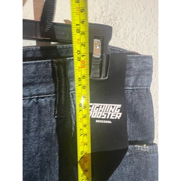 FIGHTING ROOSTER Denim Travel Shorts Mid Rise 9" Inseam Men's Size 30 Blue NWOT - Picture 9 of 12